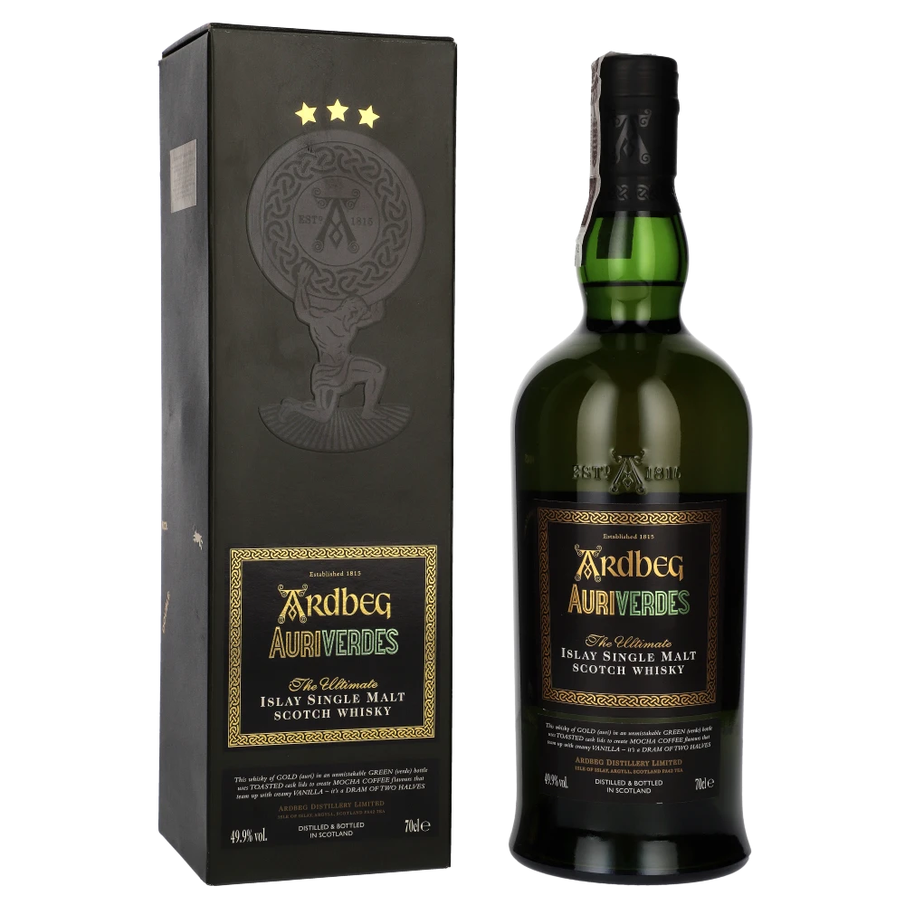 🥃Whisky ARDBEG Auriverdes 49,9 % 0,7 Rodzaj Single Malt