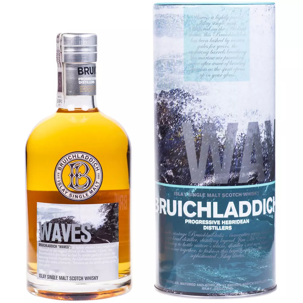 🥃Whisky Bruichladdich Waves - cena i opinie - Kukunawa.pl
