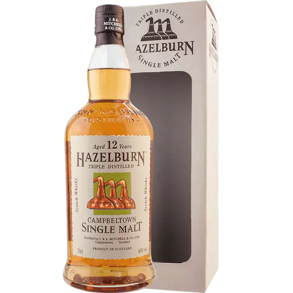 🥃Whisky HAZELBURN 12Y 46% 0,7L Rodzaj Single Malt - cena i opinie