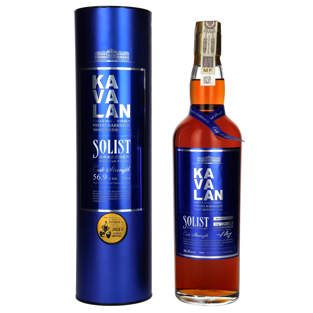 🥃Whisky KAVALAN SOLIST VINHO 0,7L 56,9% Rodzaj Single Malt