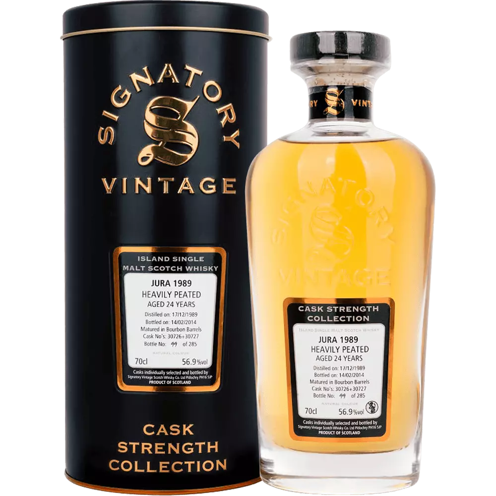 🥃Whisky OLD SIGNATOR JURA 24YO 1989 56,9% 0,7L HP Rodzaj