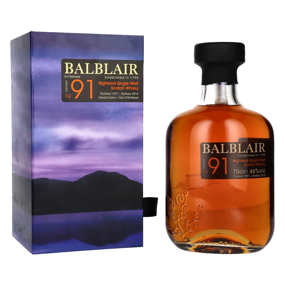 🥃Whisky Balblair 91 - 1991 Vintage - cena i opinie - Kukunawa.pl