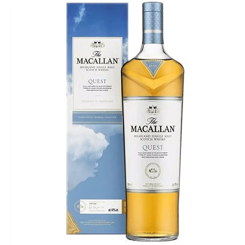 マッカラン　クエスト Macallan Quest 40° 1000ml 箱入 Macallan Quest 40% 1.0l