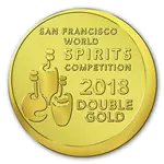 nagroda San Francisco World Spirits Competition 2018 - Double Gold