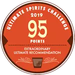 nagroda Ultimate Spirits Challenge 2019 - 95 points
