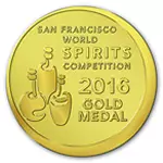 nagroda San Francisco World Spirits Competition 2016 - Gold