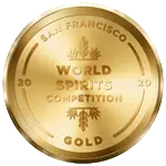 nagroda San Francisco World Spirits Competition 2020 - Gold