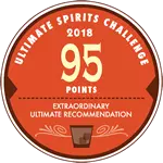 nagroda Ultimate Spirits Challenge 2018 - 95 points
