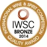 nagroda International Wine and Spirits Competition 2014 - Bronze